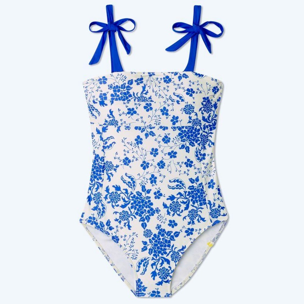NWT Summersalt Tie Oasis One-piece in Hydrangea